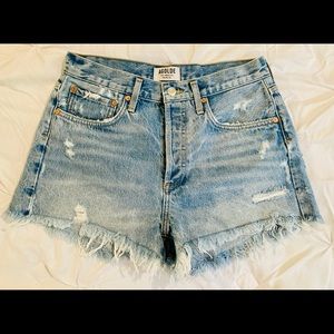 Agolde Parker Shorts in Swapmeet